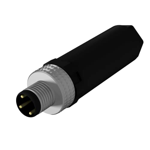 AIXONTEC M8 3 pin feldkonfektionierbarer Sensor Stecker männlich A kodiert m8 Rundstecker m-8 Sensorleitung 3 polig Kabelverschraubung M 8 male SAC Sensor Aktor connector werkzeuglos toolless von AIXONTEC