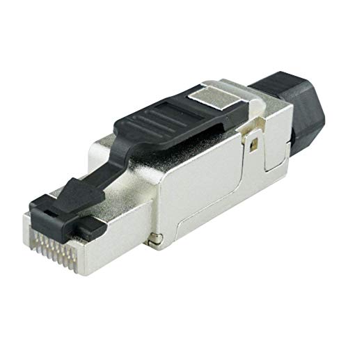 AIXONTEC RJ45-Stecker feldkonfektionierbar Cat.6A geschirmt, RJ45 Stecker cat7 Verlegekabe AWG 23, werkzeugfreie Montage, Deutsche Montageanleitung und Montagevideo von AIXONTEC