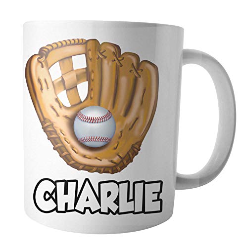 Personalisierbare Tasse – Baseball – Geschenk – Geburtstag – Weihnachten – Strumpffüller – Secret Santa von AK Giftshop