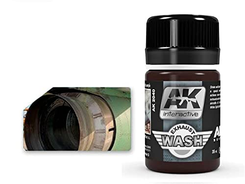 AK AIR Weathering AK2040 WASH FOR EXHAUST (35ml) von AK Interactive