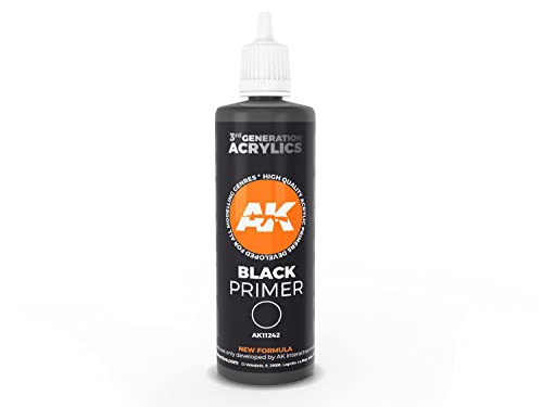 AK AK11242 Black Primer (100ml) 3GEN von AK Interactive