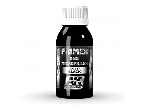 AK AK757 BLACK PRIMER AND MICROFILLER (100ml) von AK Interactive