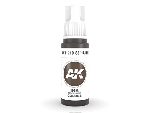 AK Acrylics 3Gen AK11219 Sepia INK (17ml) von AK Interactive