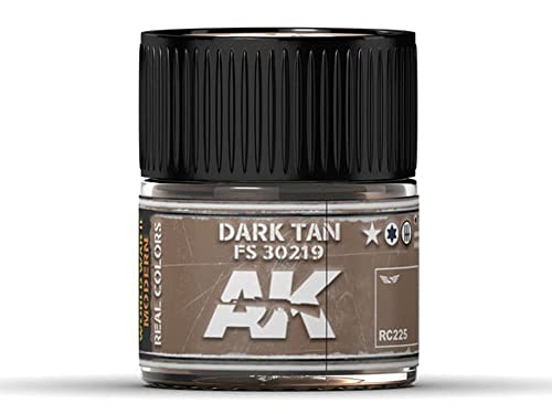 AK Interactive Real Color Dark Tan 10ML Acrylic Hobby Paint Bottle von AK Interactive