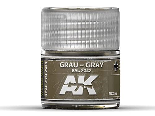 AK REAL COLORS RC058 Grau-Gray RAL 7027 (10ml) von AK Interactive