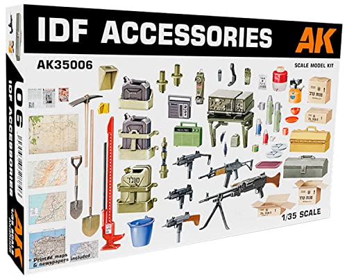 AK RESIN MODEL AK35006 IDF Accessories 1/35 von AK Interactive