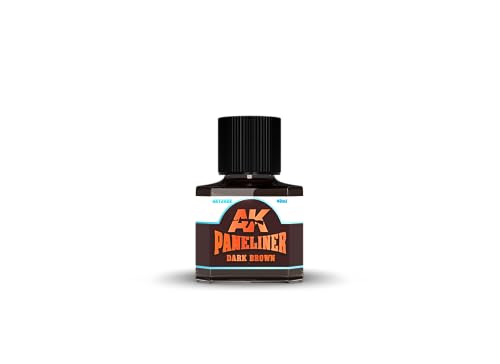 AK Weathering PANELINER AK12022 Dark Brown (40ml) von AK Interactive