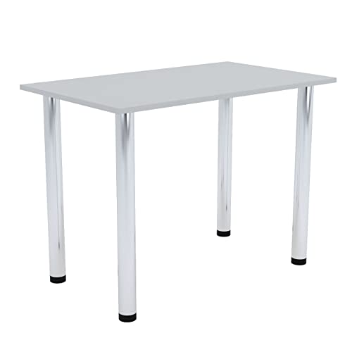 AKKE Esszimmertisch 90 cm x 60 cm Esstisch Kleiner Tisch Küchentisch Schreibtisch Dining Table Esszimmermöbel Chrombeine von AKKE