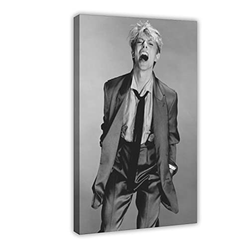 David Bowie Poster 22 Leinwandposter Wandkunst Dekor Bild Gemälde für Wohnzimmer Schlafzimmer Dekoration Rahmen Stil 50 x 75 cm von AKSEKA