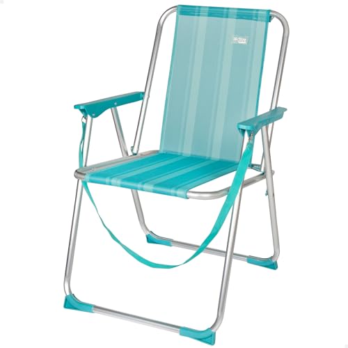 Aktive Feststehender Stuhl aus Aluminium, Beach hellblau von AKTIVE