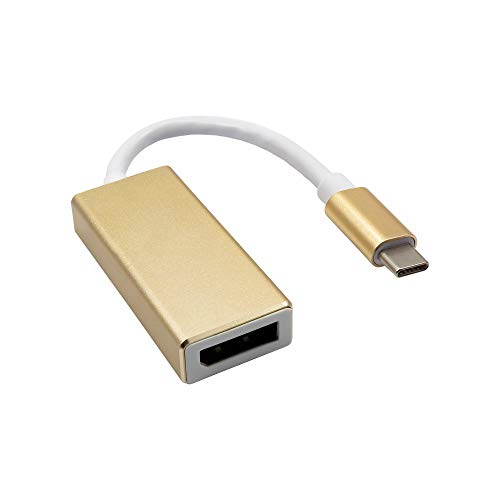 AKYGA AK-AD-56 USB C Stecker auf DisplayPort Buchse Adapter Konverter Kabel 15cm von AKYGA