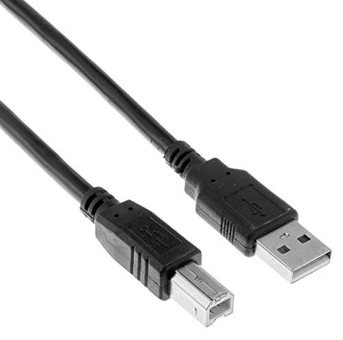 AKYGA AK-USB-12 USB 2.0-Druckerkabel A-Stecker auf B-Stecker, 3m schwarz von AKYGA