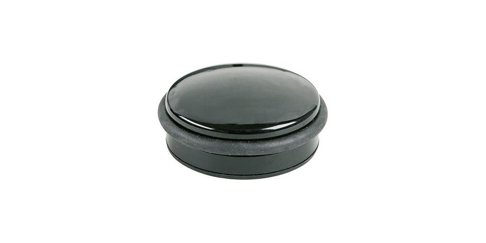 ALCO Bodentürstopper Türstopper 10 x 4 cm (D. x H) Metall/Gummi schwarz von ALCO