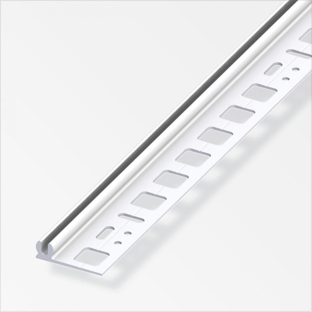 alfer Träger-Profil 1 m, 8.5 x 30 mm PVC (Kunststoff) glatt weiss von ALFER