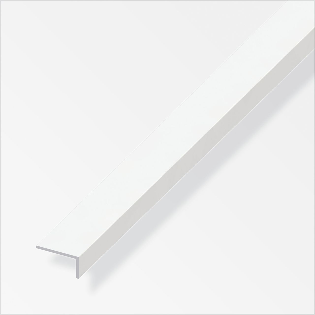 alfer Winkel 1 m, 19 x 28 mm PVC (Kunststoff) glatt weiss von ALFER