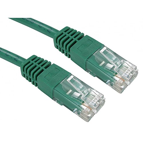 ALIDA SYSTEMS Professionelles Netzwerkkabel (26 AWG, 100 % Kupferdraht), CAT5e (verbessert), RJ45, Ethernet, Patch, LAN, Router, Modem, 10/100, Grün, 3 m von ALIDA SYSTEMS