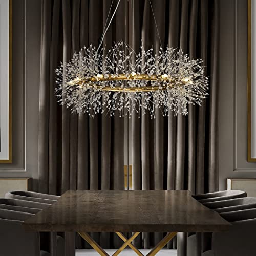 ALOADECOR Bulb Included 12-Lichter W 100cm Edelstahl Feuerwerk Kristall Kronleuchter In Antique Bronze Wagon Wheel Lighting Round Pendant Ring Deckenleuchte Für Wohnzimmer Esszimmer ALOADECOR Bulb Included 12-Lichter W 100cm Edelstahl Feuerwerk Kristall Kronleuchter In Antique Bronze Wagon Wheel Lighting Round Pendant Ring Deckenleuchte Für Wohnzimmer Esszimmer von ALOADECOR