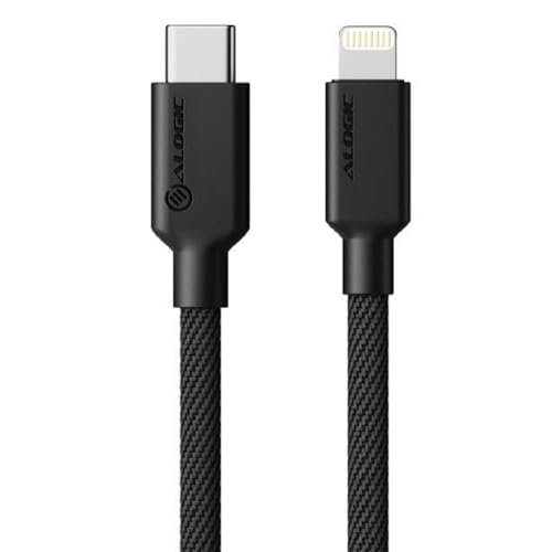 ALOGIC ELPC8P01-BK Handykabel Schwarz 1 m USB C kompatibel mit Lightning von ALOGIC