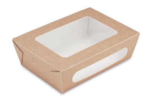 ALPHAFORM Salatbox aus Kraftpapier, 20 x 14 cm, 50 Stück von ALPHAFORM