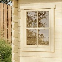 5-Eck Gartenhaus Modell Sunny-A Gartenhaus aus Holz in Pinie, Holzhaus mit 28 mm Wandstärke, Blockbohlenhaus mit Montagematerial - Alpholz 5-Eck Gartenhaus Modell Sunny-A Gartenhaus aus Holz in Pinie, Holzhaus mit 28 mm Wandstärke, Blockbohlenhaus mit Montagematerial - Alpholz von ALPHOLZ