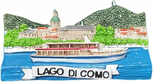 Lake Como Italien Magnet Kühlschrank Kühlschrank Magnet Dekoration Aufkleber Souvenir Harz Handwerk Küche Whiteboard von ALTKO