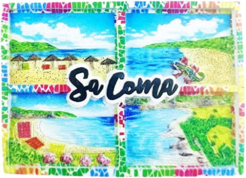 Mallorca Spanien Sacoma Mallorca Magnet Kühlschrank Kühlschrank Magnet Dekoration Aufkleber Souvenir Harz Handwerk Küche Whiteboard von ALTKO