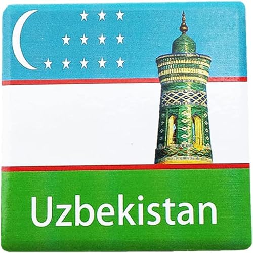 Usbekistan Magnet Kühlschrank Kühlschrank Magnet Dekoration Aufkleber Souvenir Harz Handwerk Küche Whiteboard von ALTKO