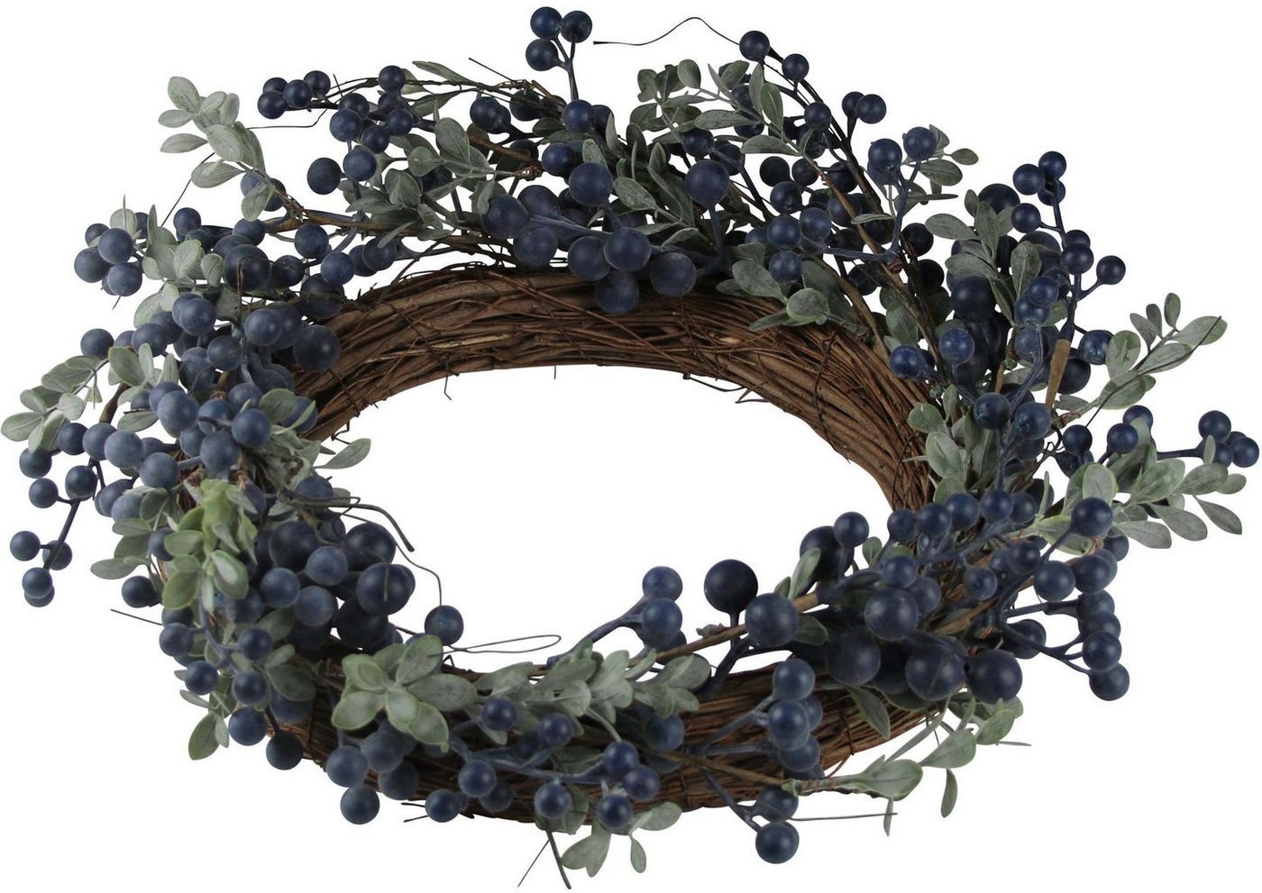 AM Design Dekokranz Weihnachtsdeko, mit blauen Beeren, Ø 45 xm von AM Design