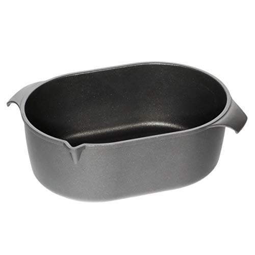 AMT Gastroguss Bräter 32 x 22 cm, 11 cm hoch, Bratentopf, induktionsgeeignet, Lotan® Antihaft-Veredelung, Gusspfanne (Aluguss), AMZN-I-3222 von AMT Gastroguss