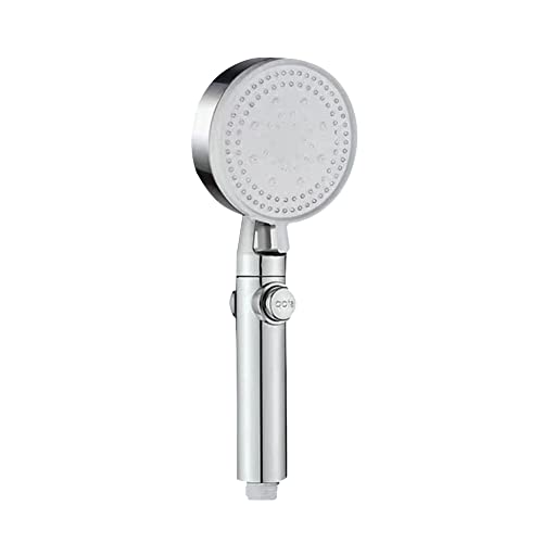 AMZLORD Handbrause Hochdruck 5 Sprühmodi Dusche fünf Gänge verstellbarer Duschkopf, Hochdruck-Handbrause, wassersparend, Ein-Tasten-Stopp für Badezimmer-Zubehör zu Hause von AMZLORD