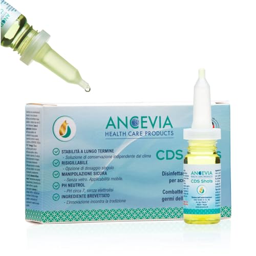 [IT] ANCEVIA® CDs Shots - patentierte Chlordioxid-Lösung 0,3% - CDL zum selber herstellen (DIY) (5 x 10ml) von ANCEVIA