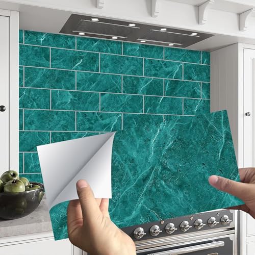 ANHUIB Grün Fliesenaufkleber Badezimmer Selbstklebende Fliesendekor 10×20cm Küchen Fliesenaufkleber Selbstklebende Wandfliesen Vinyl Fliesenfolie Klebefliesen Wand Bad Wasserfest Aufkleber 16 Stück ANHUIB Grün Fliesenaufkleber Badezimmer Selbstklebende Fliesendekor 10×20cm Küchen Fliesenaufkleber Selbstklebende Wandfliesen Vinyl Fliesenfolie Klebefliesen Wand Bad Wasserfest Aufkleber 16 Stück von ANHUIB