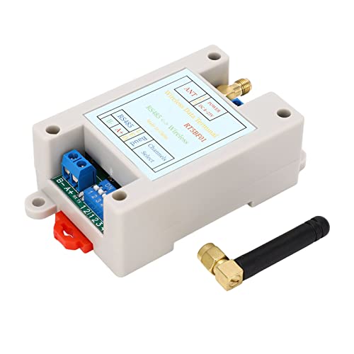 ANKROYU Wireless Transceiver, RF RS485 Wireless Transceiver Modul, 433M DC8 VHF UHF Radio RF UART RS485 Radio Receiver Modul für RTU Smart Home von ANKROYU