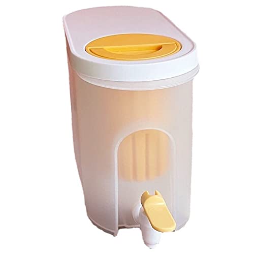 AONYAYBM Kaltwasserkocher mit Wasserhahn Im Kühlschrank, 3,9 L Kühlschrank, Kaltwasserkocher mit Wasserhahn, Großes Fassungsvermögen, Hochtemperaturbeständiger Kunststoff-Wasserkocher für(Weiß) von AONYAYBM