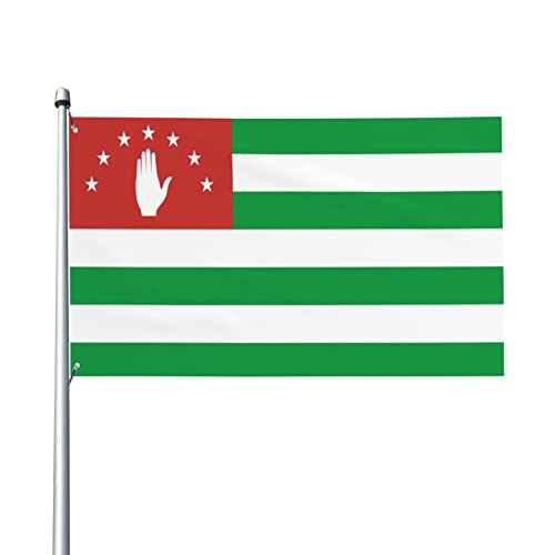 Flagge der Republik Abchasien Flagge 3 x 5 Fuß Terrasse Garten Rasen Willkommen Dekoration Banner Indoor Home Party Flaggen von AOOEDM
