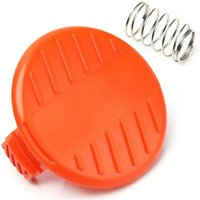 2 Stück Spulenkappenabdeckung + Feder-Ersatzteile für black+decker STC1815 GL4525 Rasentrimmer 385022-03 2 Stück Spulenkappenabdeckung + Feder-Ersatzteile für black+decker STC1815 GL4525 Rasentrimmer 385022-03 von AOUGO