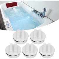 Aougo - 5 Stück Überwinterungsstopfen Schwimmbad-Rücklaufstopfen 1,5-Zoll-Gewinde-Pool-Rohrstopfen Schwimmbad-Spa-Rücklaufleitung Aougo - 5 Stück Überwinterungsstopfen Schwimmbad-Rücklaufstopfen 1,5-Zoll-Gewinde-Pool-Rohrstopfen Schwimmbad-Spa-Rücklaufleitung von AOUGO
