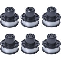Aougo - A6226 Fadenspule kompatibel mit Auftipp Automatik-Rasentrimmer GL250 / GL310 / GL360 / GL360SB mit 6 m Faden, 6er-Pack Aougo - A6226 Fadenspule kompatibel mit Auftipp Automatik-Rasentrimmer GL250 / GL310 / GL360 / GL360SB mit 6 m Faden, 6er-Pack von AOUGO