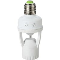 Steckdose mit Bewegungsmelder Sicherheitserkennung E27 60W Bewegungssensor Steckdose mit Bewegungsmelder Sicherheitserkennung E27 60W Bewegungssensor von AOUGO