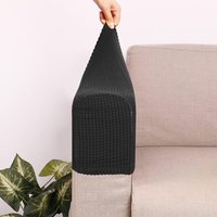 Set mit 2 rutschfesten elastischen Fleece-Sofa-Armlehnenschutzbezügen Set mit 2 rutschfesten elastischen Fleece-Sofa-Armlehnenschutzbezügen von AOUGO