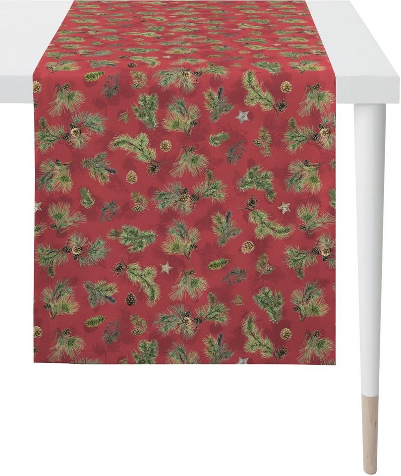 APELT Tischläufer 9530 WINTERWELT, Weihnachtsdeko, Weihnachten (1-tlg), Digitaldruck von APELT