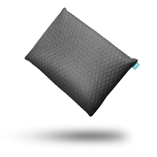 APEX Carbon Kissen mit Aktivkohle |40 x 60 Memory Foam Nackenstützkissen |Atmungsaktiv & Kühlend gegen Schwitzen |für Rücken- und Seitenschläfer geeignet |Öko-Tex Zertifiziert & Made in Europe von APEX sleep