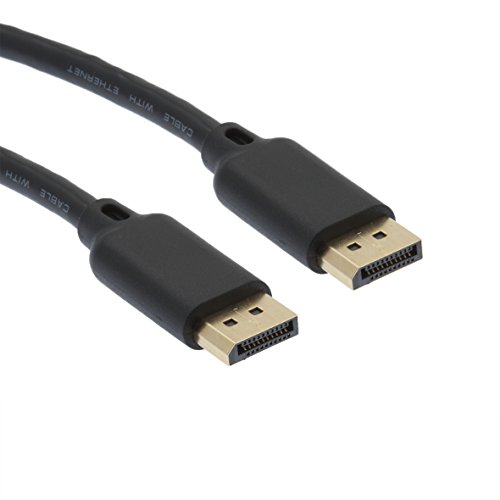 APM 590475 Displayport Kabel 1,1 Stecker/Stecker, 1,50 m, Schwarz von APM