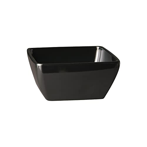 APS 79001 Schale Friendly Bowl, schwarz, hergestellt auf gebrauchtem Plastik, 100% umweltschonend, 9 x 9 x 4 cm von APS