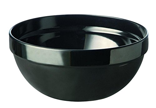 APS 83699 Schale -CASUAL MAXI-, Ø 12 cm, H: 5,5 cm, Melamin, schwarz, 0,25 Liter von APS