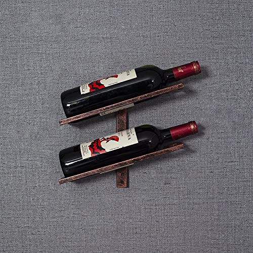 Freestanding Wine Racks Cabinets Wall Mounted Wine Holder Wine Rack Wall Mounted-Wall Mounted Wine Rack | 2/4/6 Bottles | Metal Wine Rack | Elegant Kitchen, Restaurant, Bar or Wine Cellar von AQHZB