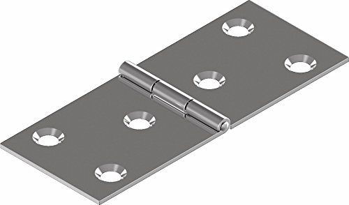 Scharnier Edelstahl A2 gestanzt 100 x 40 ARBO-INOX von ARBO-INOX