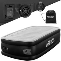 Arebos - Luftmatratze selbstaufblasend Gästebett Bett Matratze Luftbett mit Pumpe Grau / Anthrazit - Grau / Anthrazit von AREBOS