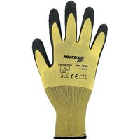 Asatex Aktiengesellschaft - Handschuhe Gr.7 gelb/schwarz en 388 psa ii Nyl.m.Naturlatex asate von ASATEX AKTIENGESELLSCHAFT