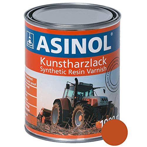 ASINOL HOWARD ORANGE 1.000 ml Kunstharzlack Farbe Lack 1l Liter Dose von ASINOL